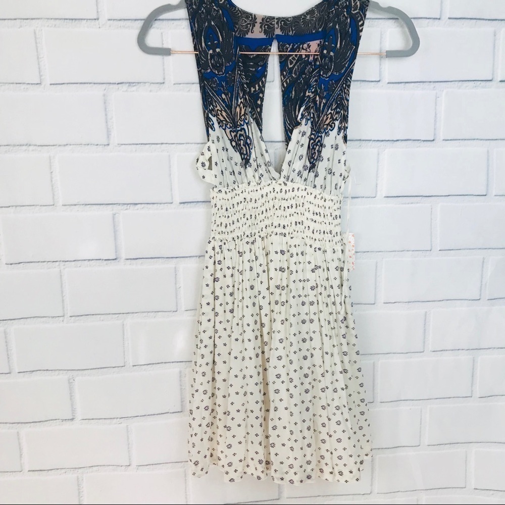 Free People Flared Boho Style Summer Milkmaid  Dress XS